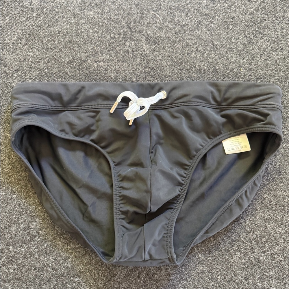 2xist Rio swim brief, black, size M